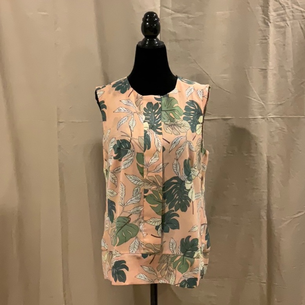 CAbi Palm Print Tank